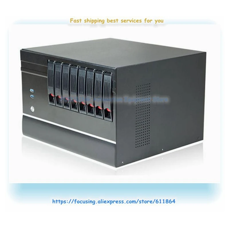 8-bay NAS podvozok 8-bay hot plug Home Private Cloud Disk Storage Network Server