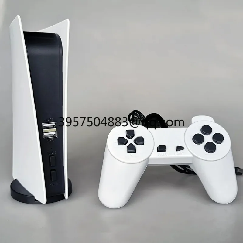 8 bitovú mini hernú stanicu 5 TV CONSOLA pre PS5 Design s 200 klasickými hrami AV výstup retro videohry konzoly pre NES