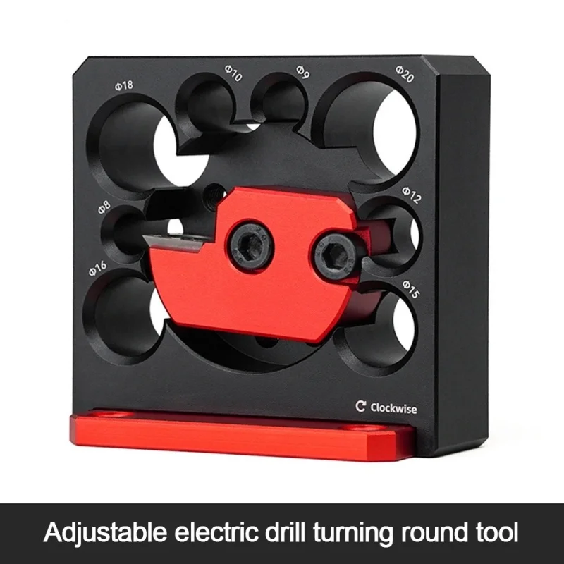 8 dier elektrických vŕtacích mletí mletie masívne drevo Round Rod Tool Tool Majčiar Jig Drevená valcová výroba