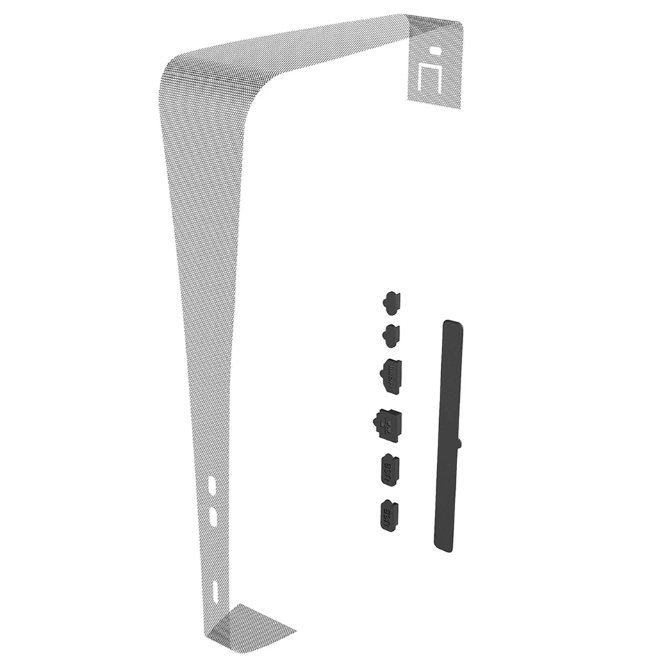 8 ks Anti-Dust Mesh PVC+Silikónovou prachovou sieťou s prachovými zástrčkami pre PlayStation 5 Slim Disc & Digital Edition for PS5 Slim Console