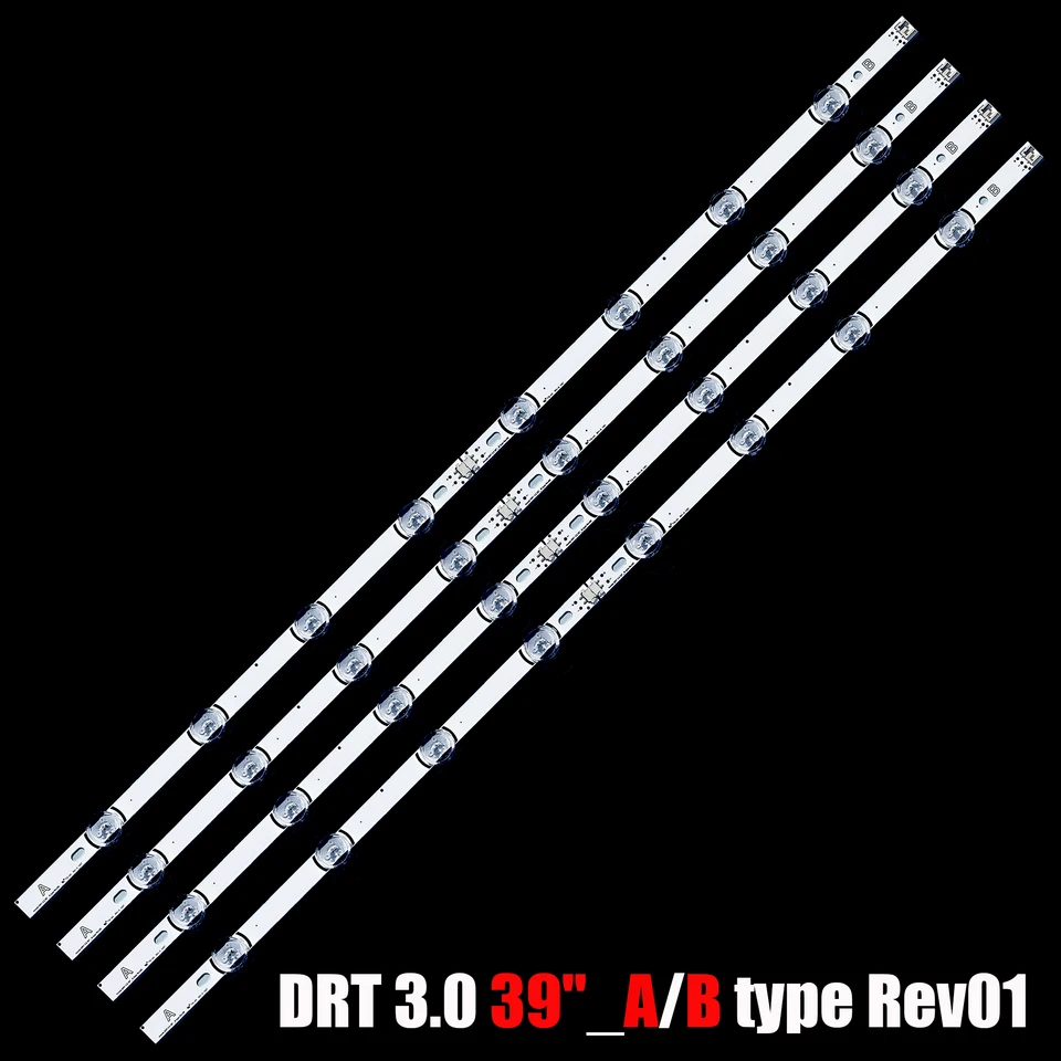 8 ks LED pásma pre 39 