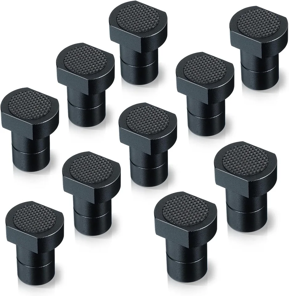 8 lavičiek Baldis Dogs Lavičová psa Clamp pre 3/4 palcové pracovné psie otvor s nekĺzavou podložkou hliníkovej zliatiny MFT zastávky (19 mm)