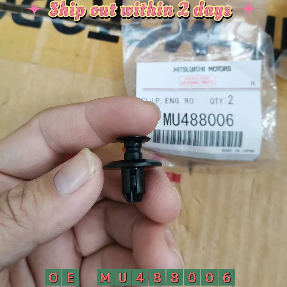 8 mm klipový zálohový nárazník Fender pre Mitsubishi Pajero Outlander ASX Lancer Mu488006 pre Nissan 01553-03753
