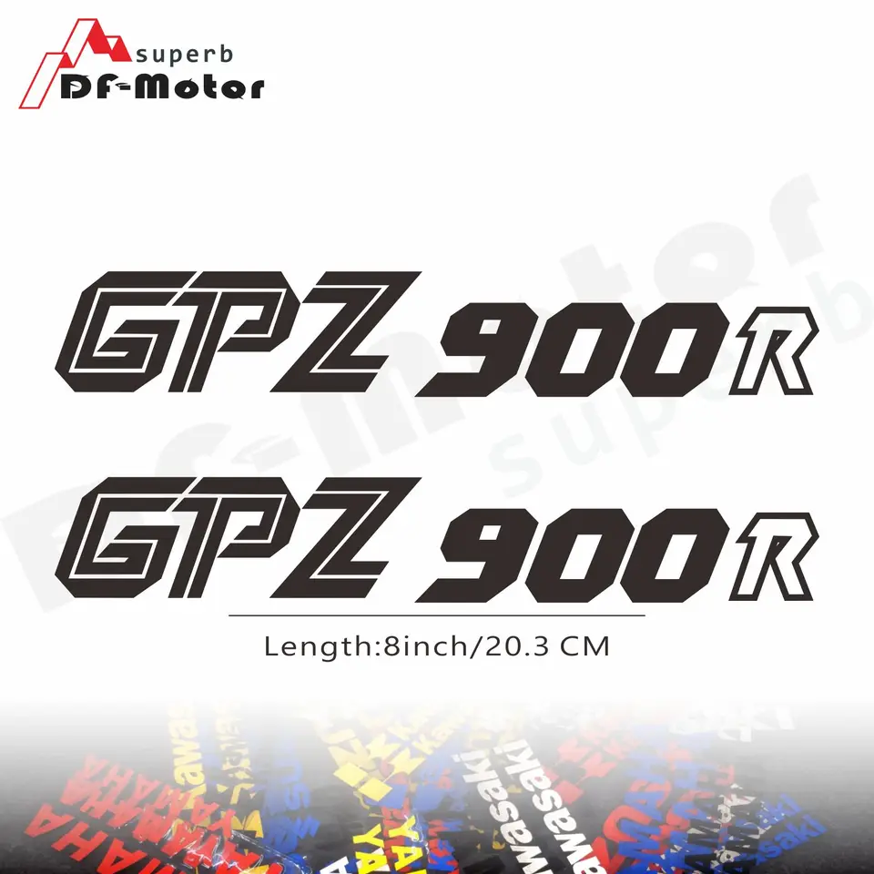 8 -palcová reflexná nálepka Nálepky pre motocykle s nálepkou na nálepku na nálepku na prilbu na prilbu pre kawasaki GPZ900R GPZ 900 R