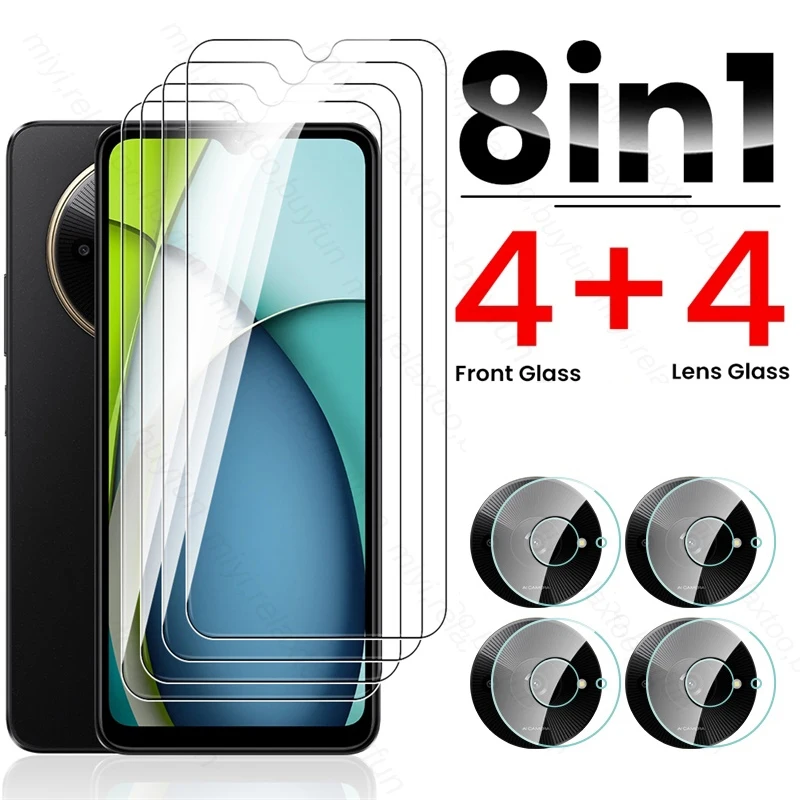 8 v 1 ochrannom sklenenom puzdre na Redmia3 RedMia3x Redmia3Pro Chránič obrazovky pre Redmi A3 Pro A3X 4G Redmy A 3 3x 3Pro 3a