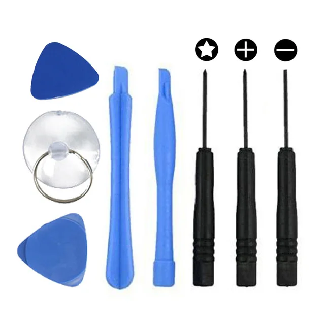 8 v 1 otváracie nástroje Pry Tools Screwdriver Sit Set ScitDriver pre iPhone 6 5S 4S 4S 4G 3G 3GS pre iPod pre Samsung S4 S3