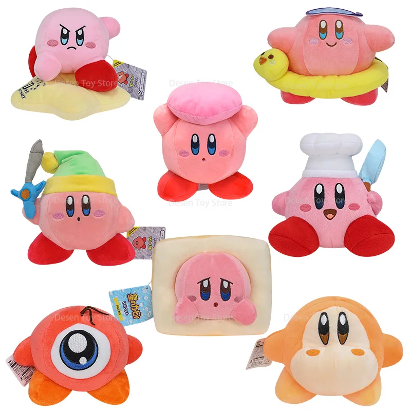 8 štýlov Anime hviezda Kirby plávanie meč šéfkuchár chef.