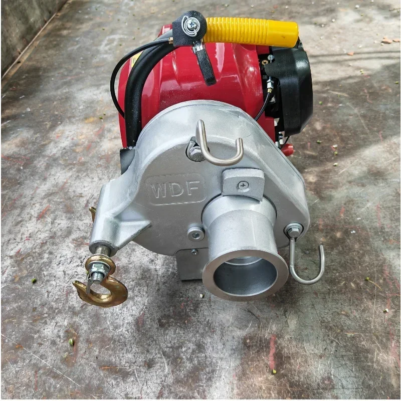 800 kg prenosný motor navijak svetlo hmotnosť Capstan Windlass benzín nafty nafty riadené drôtom ultra
