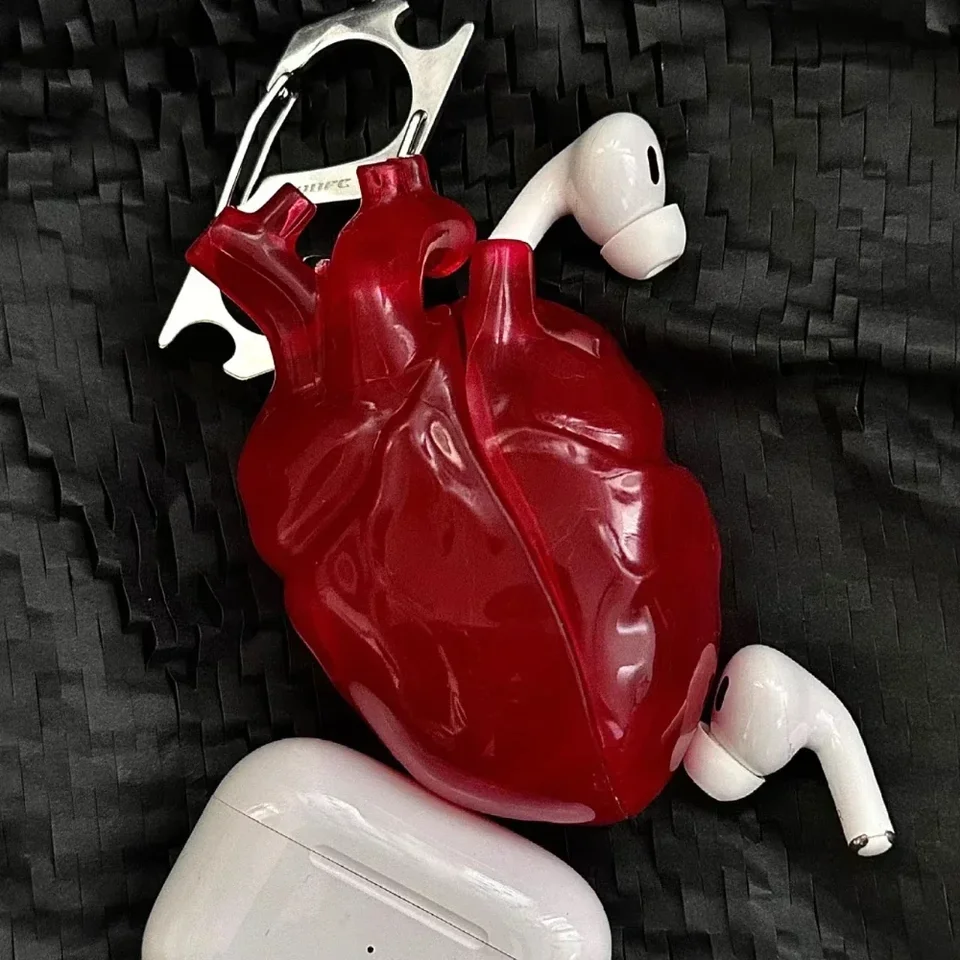 808FC AirPods Pro1/2 puzdro Srdce slúchadlá vlastné 3D silikagél AirPods 3 slúchadlá kryt dekorácie anti pádové príslušenstvo darčeky