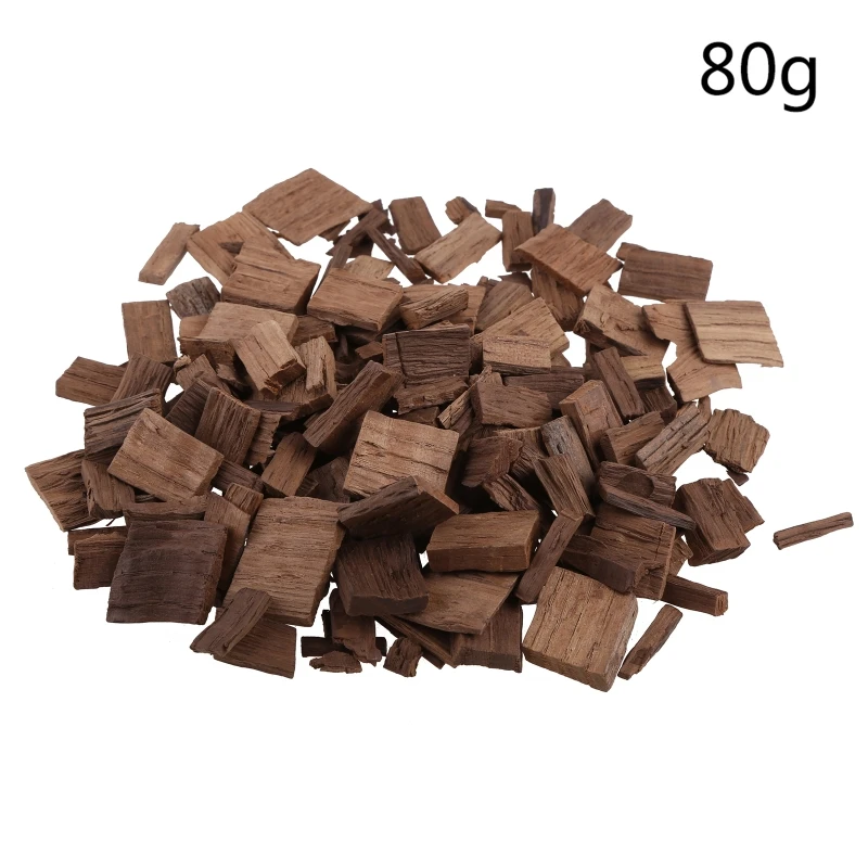 80G Oak Chips Domácne pivovarníctvo Brandy Víno výroba doplnku Oakted Oak Chips Winery Winery Dodávka