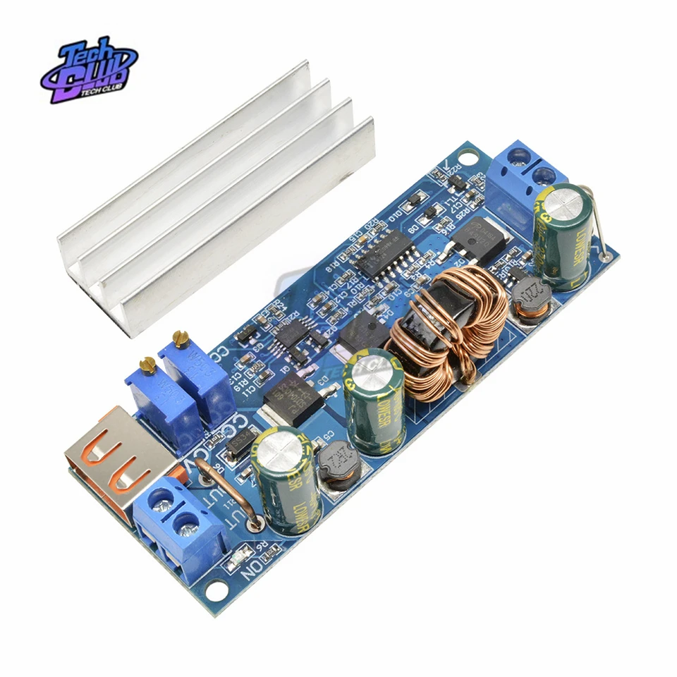 80W DC-DC 2-24V až 3-30V USB Step UP Boost Buck Modul Konštantné napätie Konštantný prúd Power Darček vysoký výkon