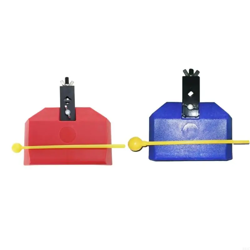 831C Drum Bells Hudba Cowbell Vysoko a nízko tónové zvončeky bubon knockbell Clapper