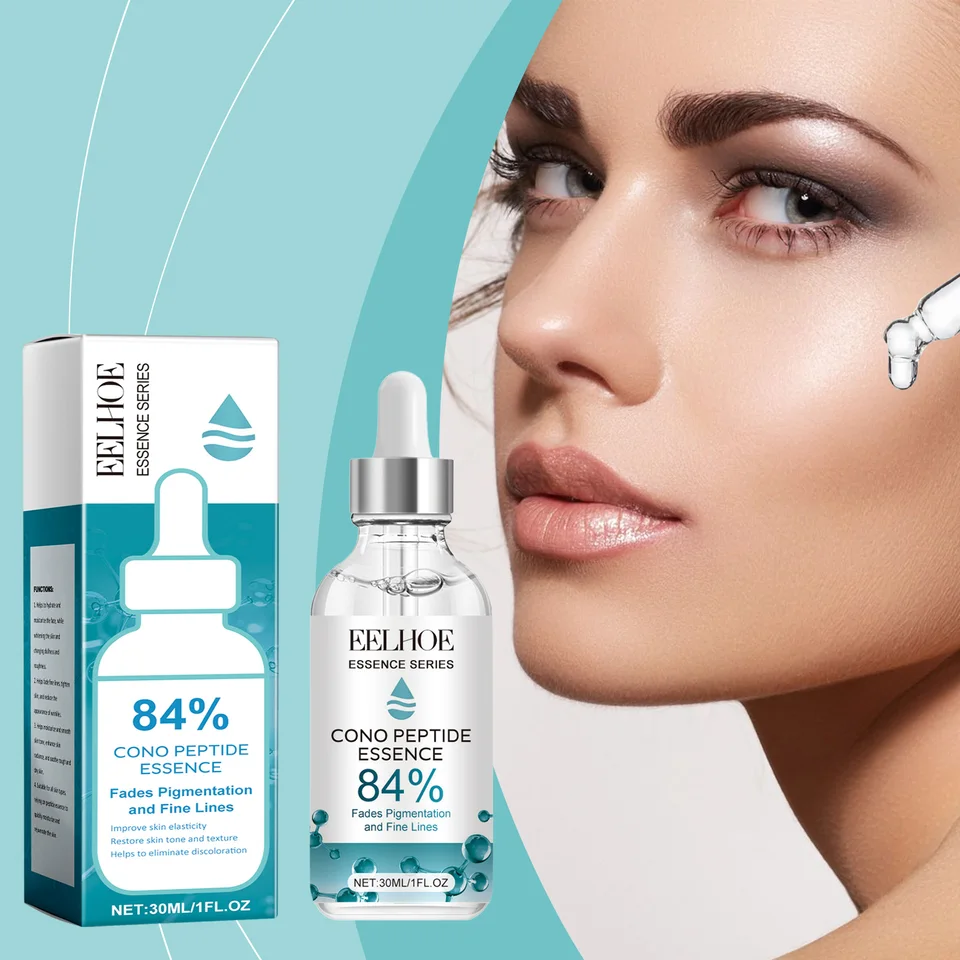 84%Cono Peptid Essence Zmizne jemné linky Zosvetenie pigmentácie zdvíhajúca pokožka Trváca hydratačná hyalurónová kyselina tvár