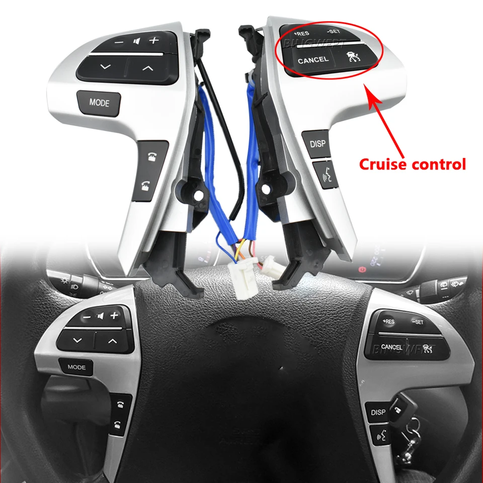 84250-06180 Multifunkčné tlačidlo volantu pre Toyota Camry Hilux Corolla Audio Audio Speed ​​Cruise Control tlačidlá prepínač