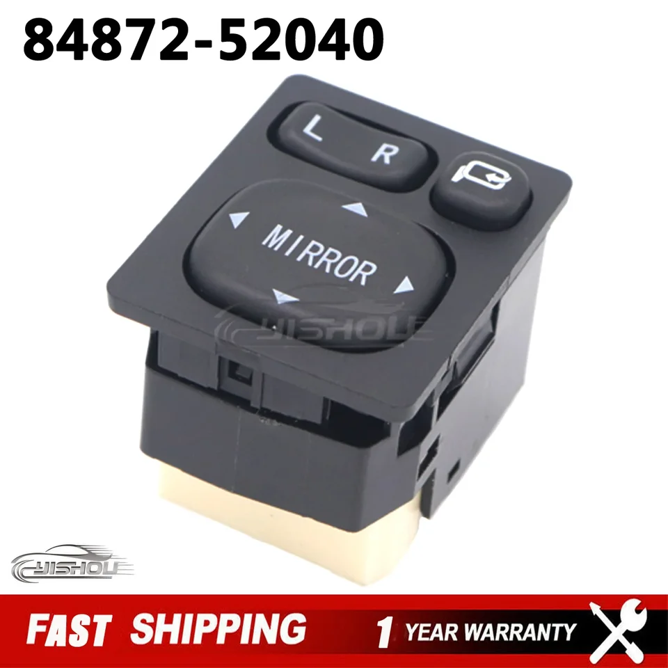 84872-52040 8487252040 Nový spínač nastavenia ovládacieho prvku sa hodí pre Toyota Camry Corolla Rav4 Vios pre Lexus IS300 RX300 RX350 RX400H