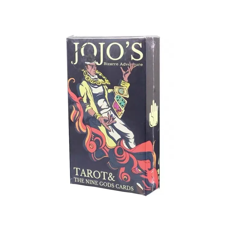 84ks/set joJo bizarné dobrodružstvo tarot karty cosplay rekvizity anime šachová karta darček tarot karta