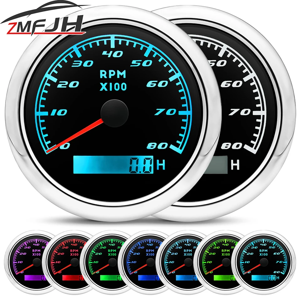 85 mm automobil s tachometrom 3000/4000/6000/7000/8000 ot./min.