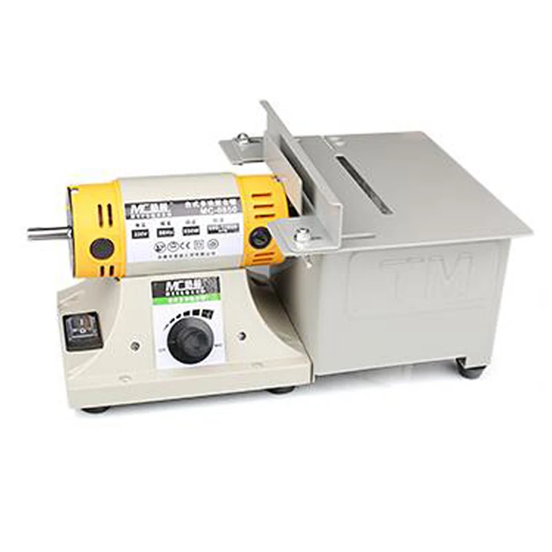 850 W Multifunkčný mini stolný píl Píly leštenie jade gravírovací stroj brúska stolová stolová píla Jade Cutting Machine 220V