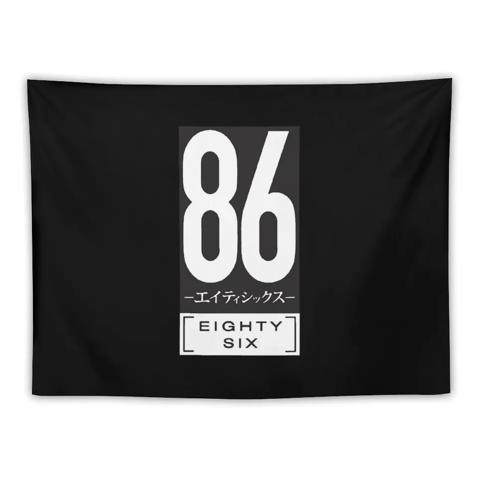 86 osemdesiat šesť logo tapisérie spálne deko roztomilé izbu dekorácie estetická izba dekorácie dekorácie