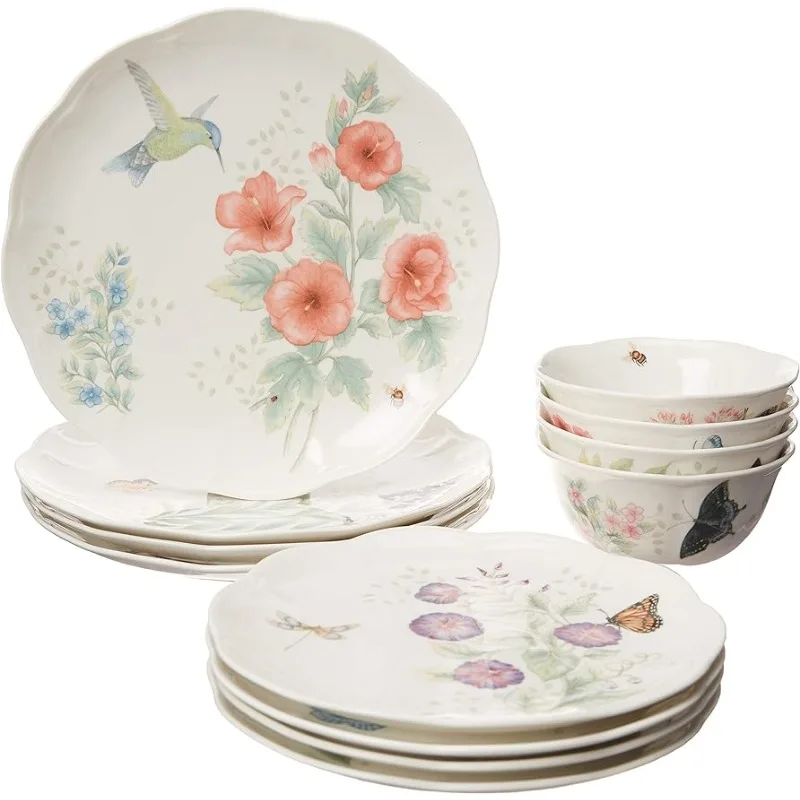 883319 Butterfly Meadow Flutter 12pc Diela, viacfarebná