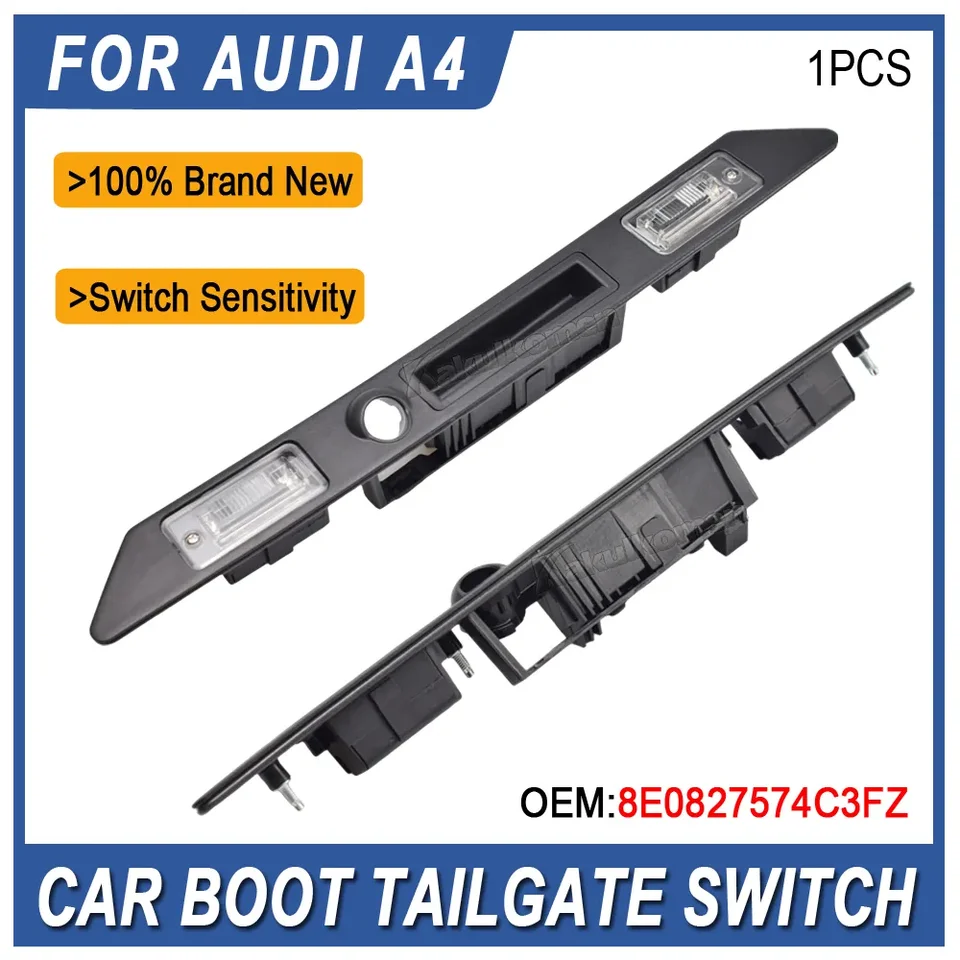 8E0827574C3FZ Časti automobilov TRUNK GRIP LIPSIBLE Zostava Zostava ORIS Zostava pre Audi A4 S4 A5 S5 A6 S6 A8 S8 RS4