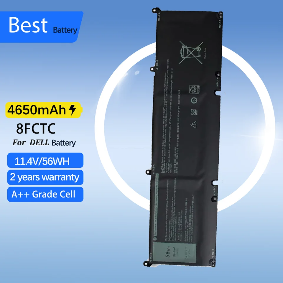 8FCTC batéria pre Dell G15 5510 5511 5520 5515 5521 Series pre Dell XPS 15 9500 G7 15 7500 Series