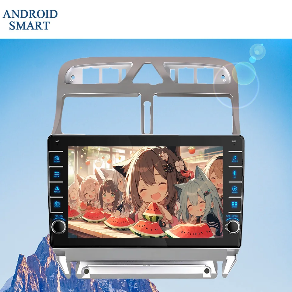 8G+128G Autoradio Car Stereo Multimedia Intelligent Entertainment System pre Peugeot 307 2001 2008 2012 s GPS Android Auto