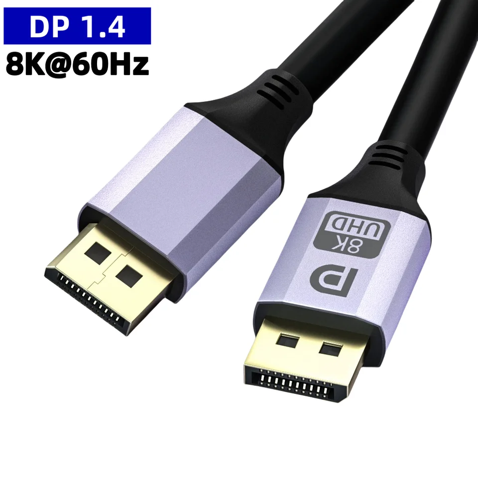 8K Displayport 1,4 kábel 8k 60 Hz 4K HDR 165Hz 240Hz Video zvukový kábel pre PS5 32,4 Gbps G-Sync Freesync DP1.4 8K