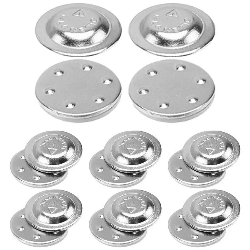 8ks Názov Badge Magnety Magnetické tlačidlo Názov Značky Magnety Držiak odznaku Odznak Identifikačné odznaky Magnety