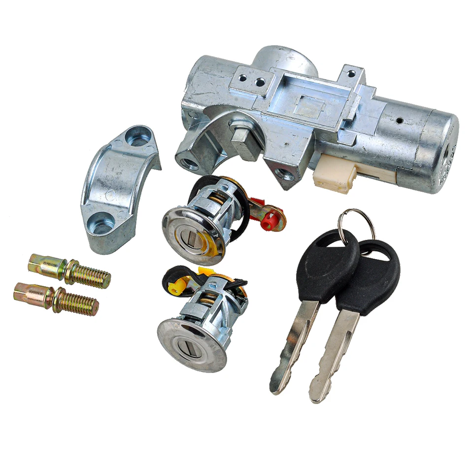 8ks/set Ignition Ignition Switch Switch Dverne Cylinders s kľúče nastavené pre Nissan Navara D22 03/1997-05/2006