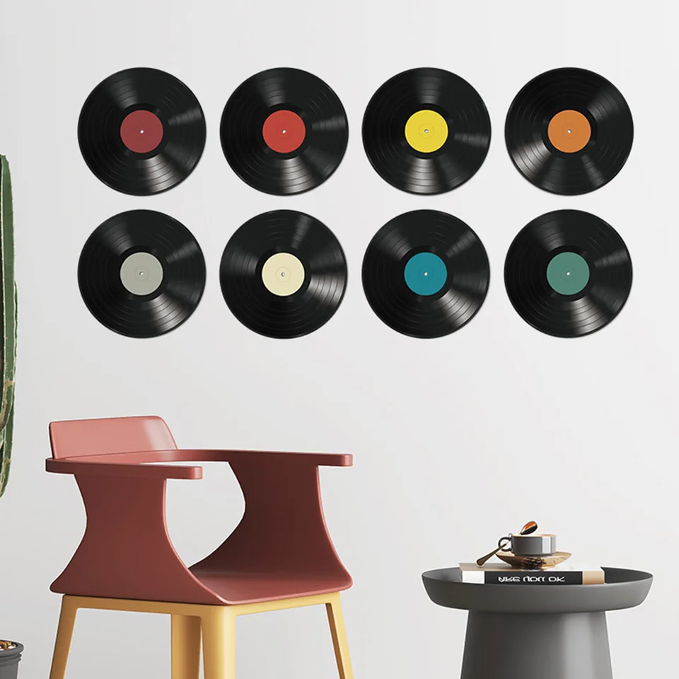 8ks vinylové nálepky na nástenné nálepky DIY Transfer pás nálepky nástenná maľba obývacia izba spálňa domov reštaurácia bar