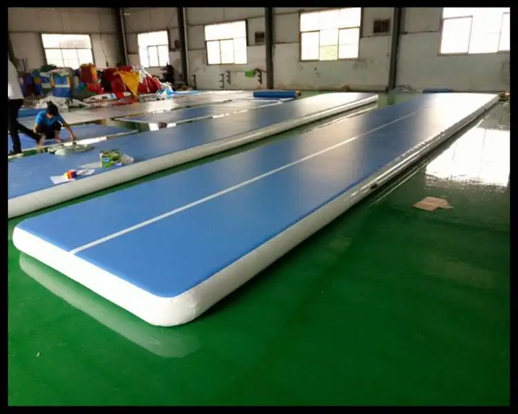 8m/9m/10m*1M*0,2 m nafukovacia gymnastika Airtrack Floor Air Track Air Track pre deti pre dospelých zadarmo One Elektronické čerpadlo
