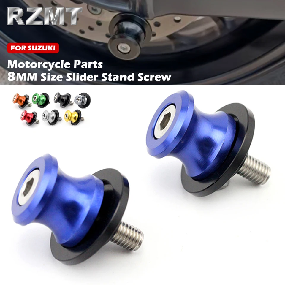 8m Swingarm Ciews pre Suzuki V-Strom GSX-R125 600 750 1000 S125 S1000R S1000F S1000Z S1000Y SV650S SV1000S N SKREX STAND SCRES