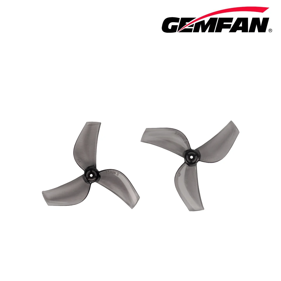 8pairs (8cw+8ccw) Gemfan 35 mms-3 35 mm 3-lopatkový vrtuľový priebeh 1 mm otvor pre fpv TinyWhopes