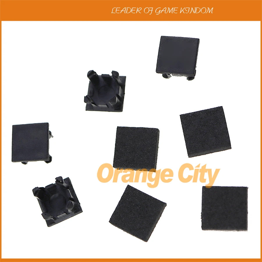 8pcs = 1set gumové nohy plastová výmena prachovej súpravy PS2 3W 30000 pre PlayStation 2 7W 9W 70000 90000 Ovládač