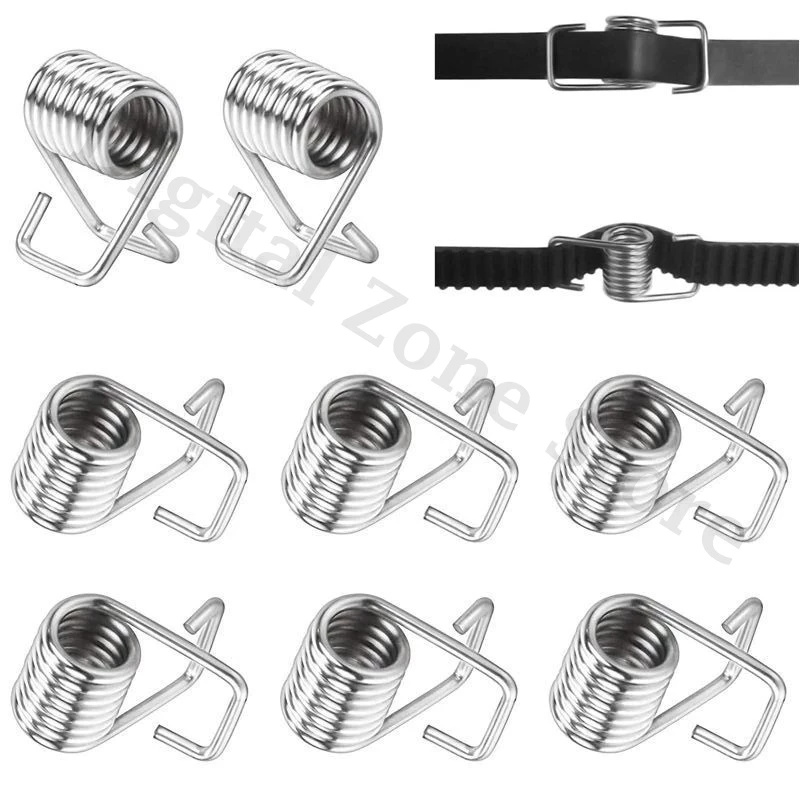 8pcs GT2 2GT Timing Block Blocking Torsion Spring pre synchrónne opaskové napätie Springs 6mm šírka 3D diely 3D tlačiarne