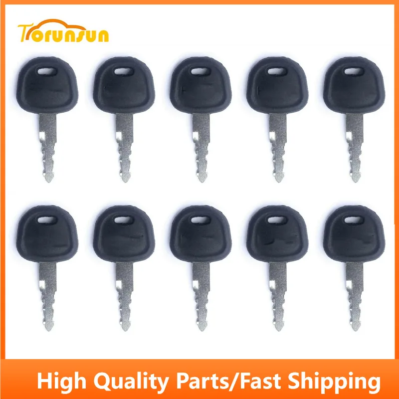 8pcs Ignition Key 21N4-10400K Fit Hyundai Niekoľko modelov rýpadla R Séria R Séria Reducator