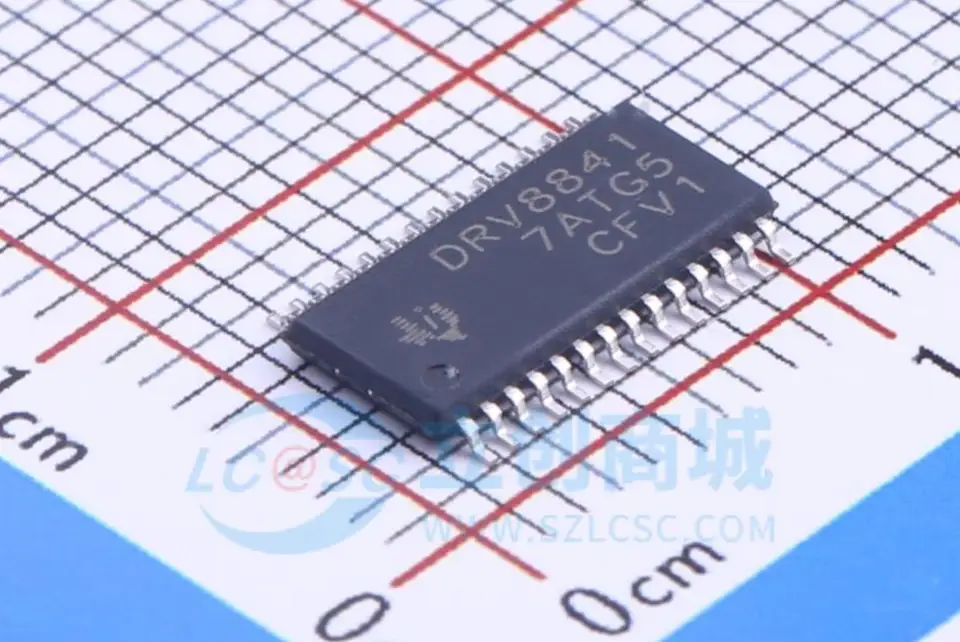8pcs Originálny DRV8841PWPR DRV8841 Balíček HTSSOP-28 Krokový ovládač motora IC