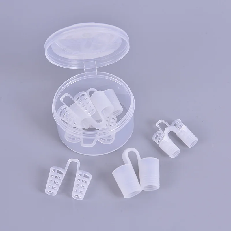 8pcs/set chrápanie roztok proti chrápajúcim zariadenia