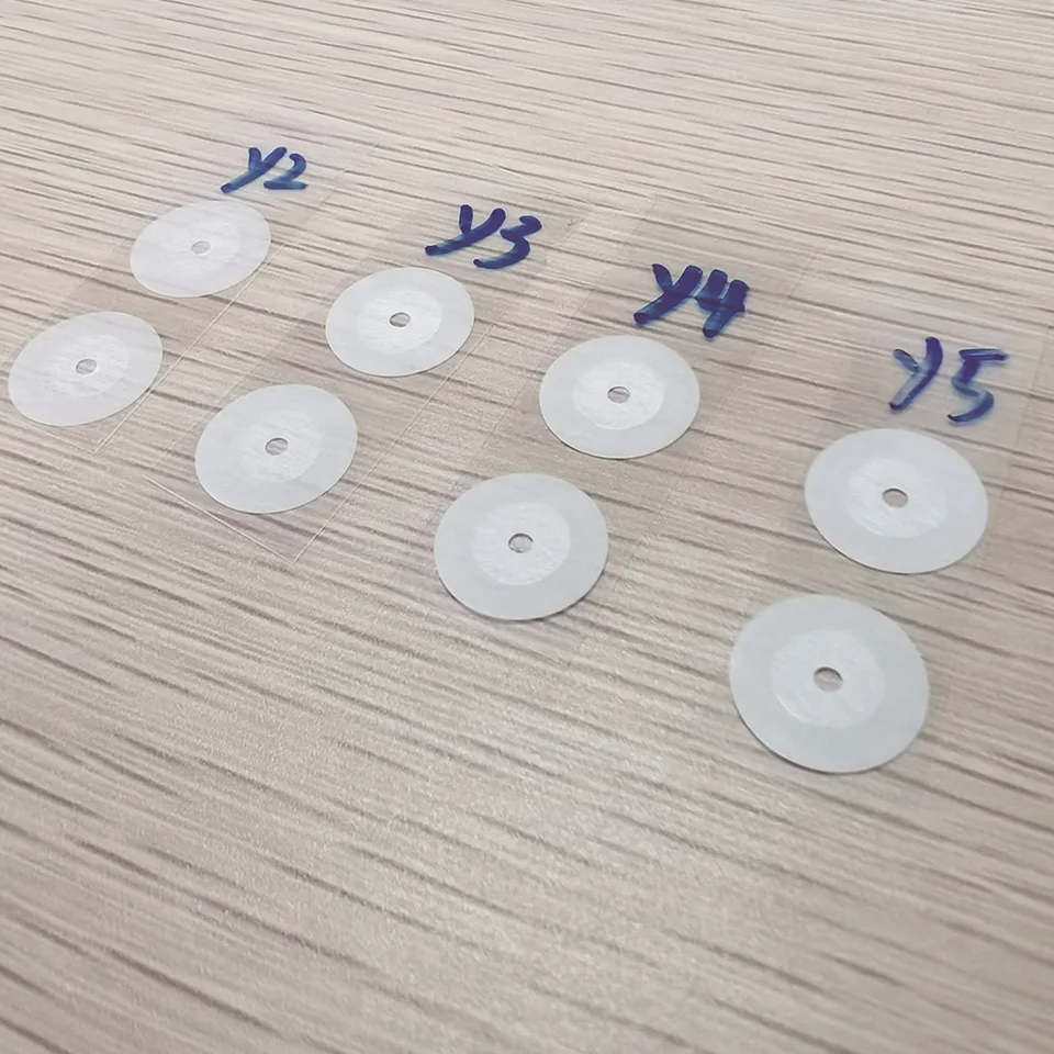 8pcs/ set y2 y3 y4 y5 slúchadlá ladiaci papier 40 mm \ 50 mm \ 60 mm \ 70 mm slúchadlá Sedávky DIY Sety ladenia DIY