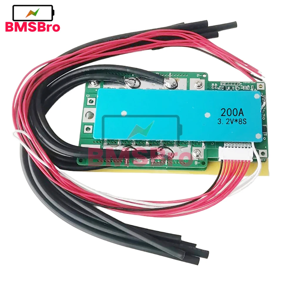 8S 24V 100a 200a 300a LifePo4 Battle Cell Balíka BMS Ochranná doska na vybíjanie nabíjania chránia zostatok pre ebike automobilu