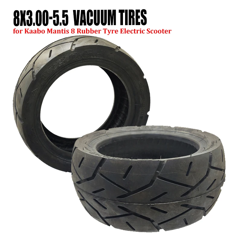 8x3.00-5.5 Vákuové pneumatiky pre elektrický skúter Kaabo Mantis x3,00-5.5