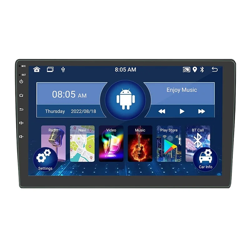 9/10 palca Android CarPlay Universal GPS WiFi Radio Bluetooth Stereo Car MP5 Player