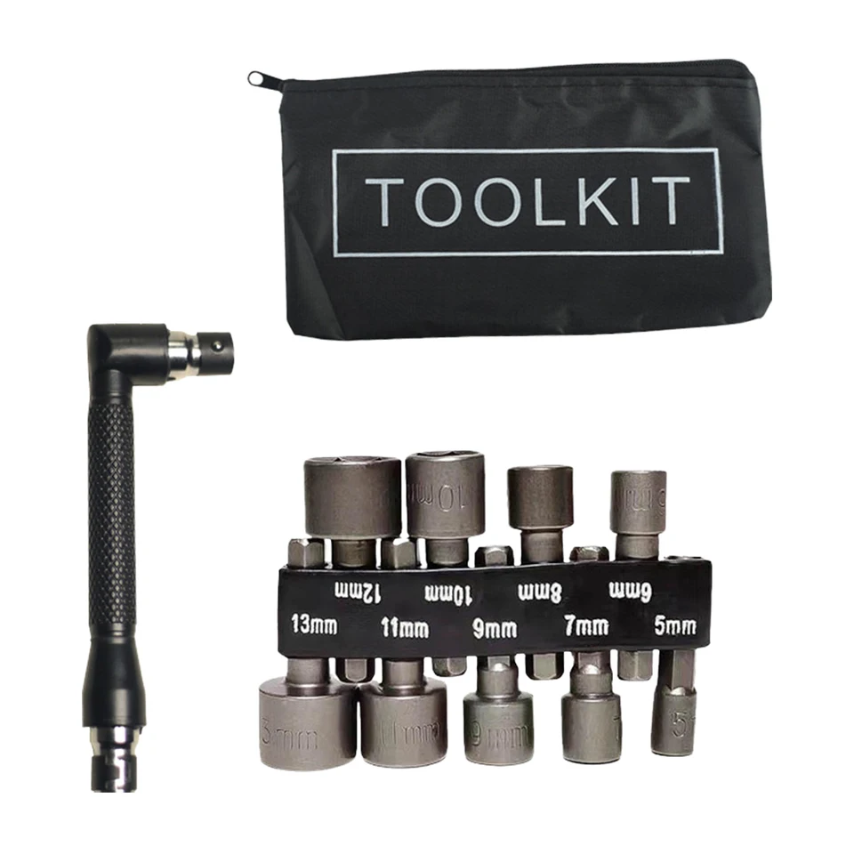 9/14 PC/Set Hex Sockets Sucket Sleeve DZZLE Metric Imperial Sockets Nut Driver Set Screwdriver Set Adapter Equater Nut Ovládač ovládača