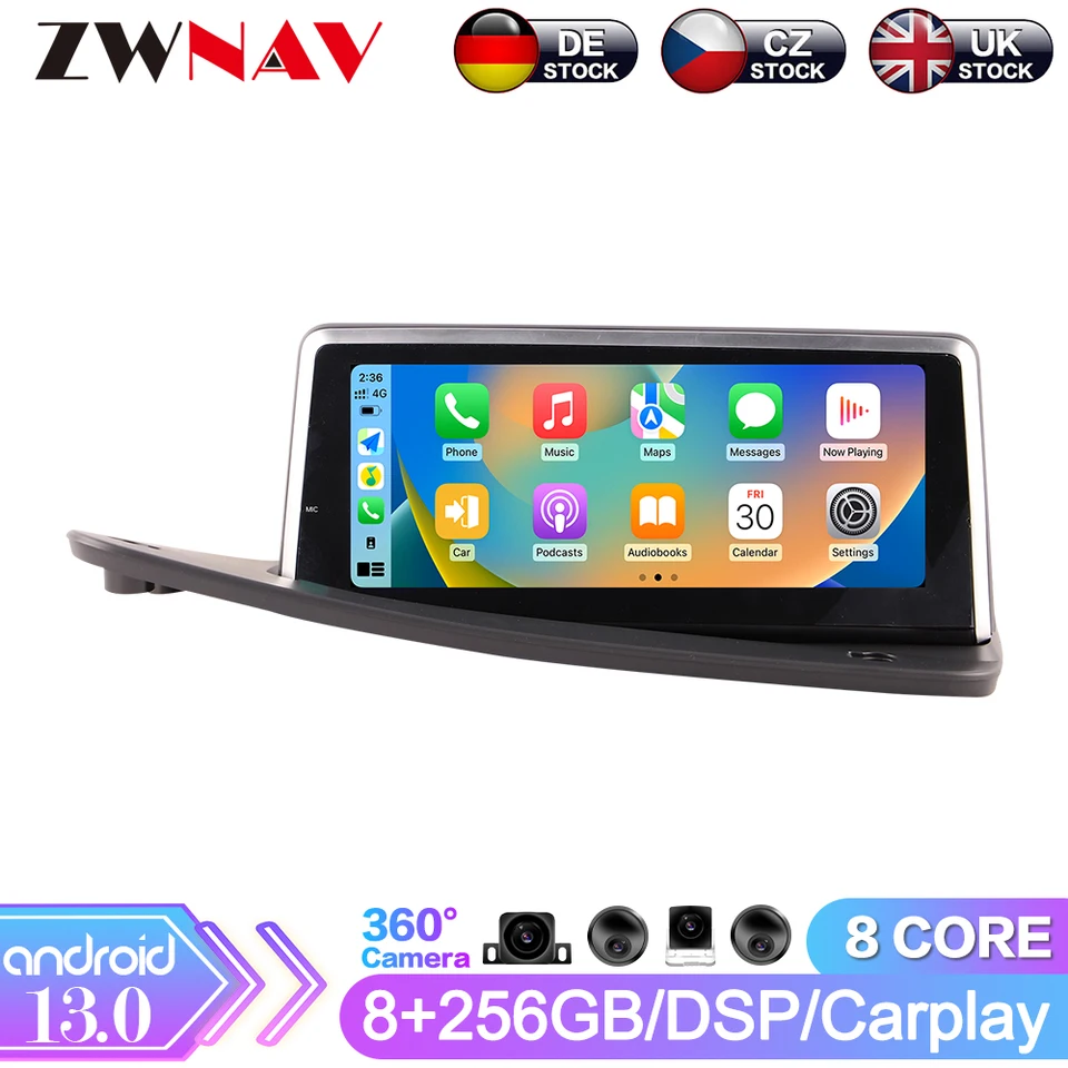 9,66 palca pre Volvo S80 2006-2010 CAR Radio Android 13 navigačné GPS GPS bezdrôtového karPlay multimediálny hráč WiFi WiFi