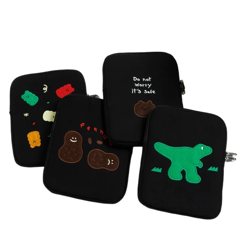 9,7 11 palcového plátna Tablet Raleve pre iPad Pro 11 12.9 puzdro 2025 Tablet Tablet Cute Cover for Air 4 Case Bear Bag MacBook 13.3
