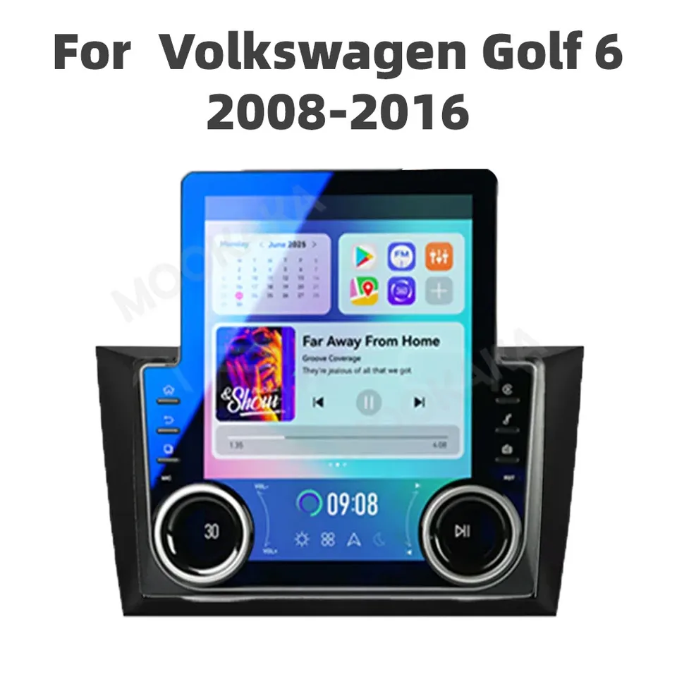 9.7 '' Car Radio Andriod 13 pre Volkswagen Golf 6 2008 - 2016 CarPlay Auto Tesla Multimedia Player GPS Stereo Head Unit BT