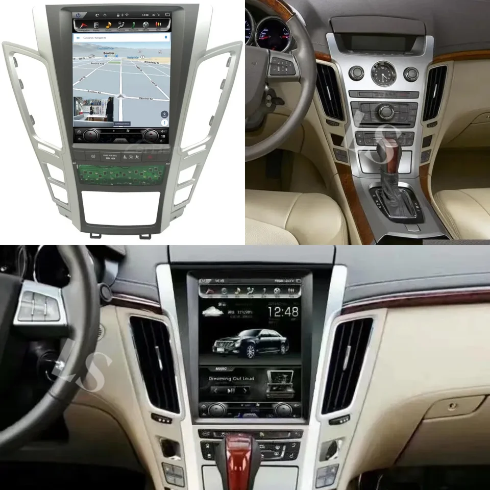 9,7 palca Android13 Car Auto pre Cadillac CTS 2007 2008 2009 2010 2011 2011