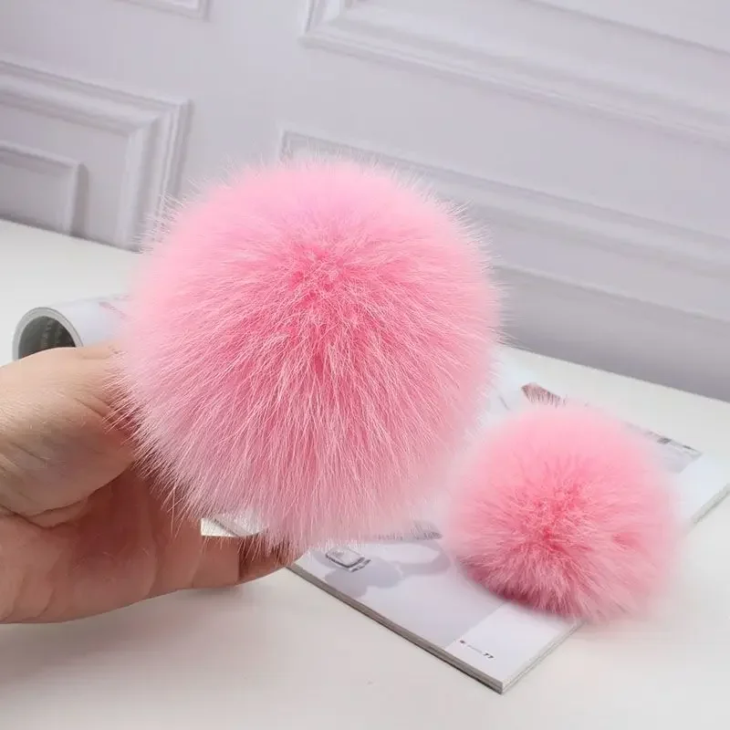 9 cm skutočné líšky Pompoms furballs