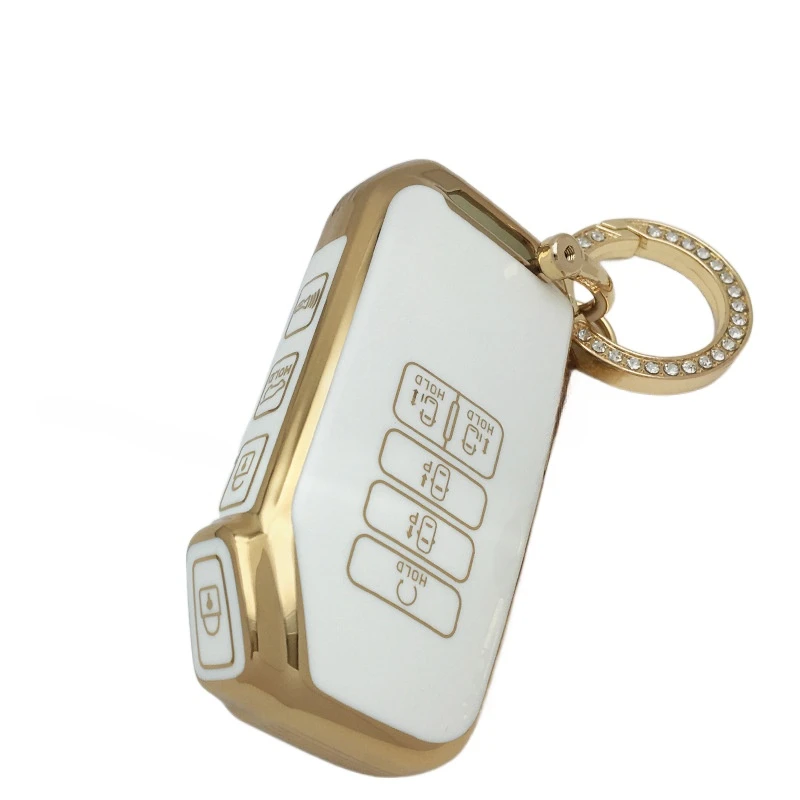 9 gombík TPU Car Key Case pre Kia EV6 Ka4 Nový karneval Sedona 2021 K8 V6 2022 K2 KX Rio Sorento K4 Cerato Niro Sportage